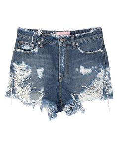 Джинсовые шорты Chiara Ferragni