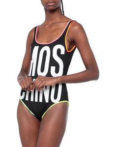 Слитный купальник Moschino