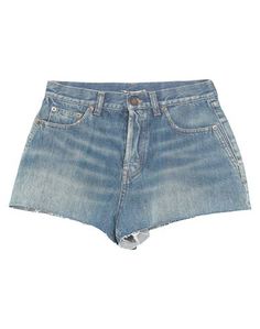 Джинсовые шорты Saint Laurent