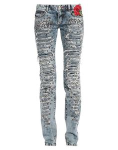 Джинсовые брюки Philipp Plein