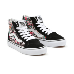Детские кеды Leopard Floral Sk8-Hi Zip Vans