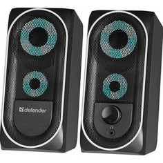Акустическая система Defender Solar 2 8Вт, подсветка, питание от USB (65402)
