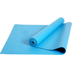 Коврик для йоги и фитнеса Starfit Core FM-104 PVC, 0,4 см, 183x61 см, синий