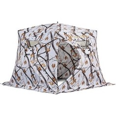Зимняя палатка куб Higashi Winter Camo Pyramid Pro трехслойная