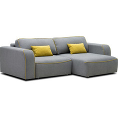 Диван-трансформер Ладья Тулон runa lighte grey newtone yellow угловой
