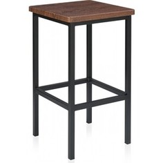 Стул Woodville Лофт филадельфия коньяк / черный матовый