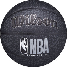 Мяч баскетбольный Wilson NBA Forge Pro Printed, арт. WTB8001XB07, р.7, синт.кожа (композит), черный
