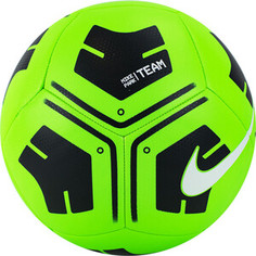 Мяч футбольный Nike Park Ball, арт. CU8033-310, р.5, 12 пан, ТПУ, маш. сш, зелено-черный