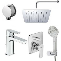 Комплект смесителей Ideal Standard Esla с душем (BD002X)