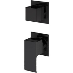 Смеситель для ванны Cezares Porta на 4 выхода, черный матовый (PORTA-VDIM4-M-NOP)