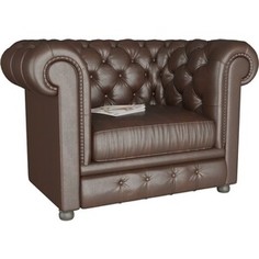Кресло Смарт Честер (Честерфилд) коричневый Smart