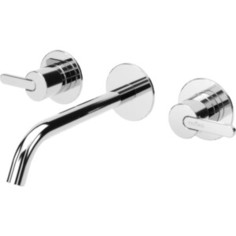 Смеситель для раковины  Cezares Leaf встраиваемый, хром (LEAF-BLI3L-01-W0)