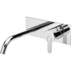 Смеситель для раковины  Cezares Leaf встраиваемый, хром (LEAF-BLI1-01-W0)