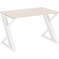 Стол рабочий Riva Loft VR,L-SRZ-2,7 Денвер светлый/белый металл 118x72x75