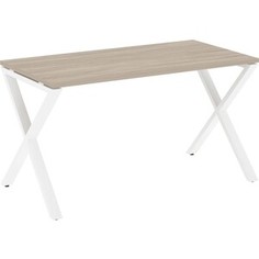Стол рабочий Riva Loft VR,L-SRX-3,7 дуб аттик/белый металл 138x72x75