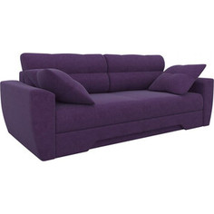 Диван прямой Смарт Амстердам purple еврокнижка Smart