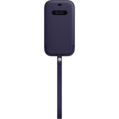 Чехол-конверт Apple для iPhone 12 Leather Sleeve with MagSafe - Deep Violet