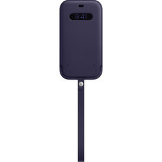 Чехол-конверт Apple для iPhone 12 Pro Max Leather Sleeve with MagSafe - Deep Violet