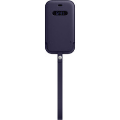 Чехол-конверт Apple для iPhone 12 mini Leather Sleeve with MagSafe - Deep Violet