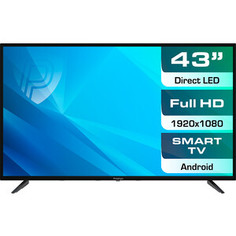 LED Телевизор Prestigio PTV43SS04YCISBK черный