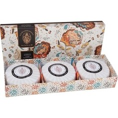 Мыло La Florintina Vanille & Sandal wood / Ваниль и Сандаловое дерево в наборе 3*115 г