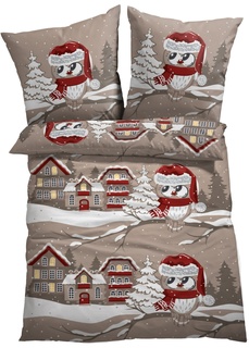 Постельное белье с совами Bonprix