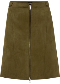 Юбка из искусственной кожи Bonprix