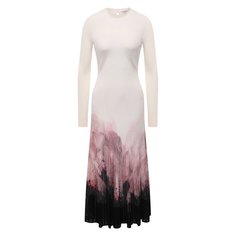 Платье из вискозы Alexander McQueen