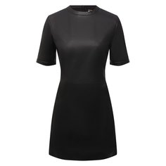 Кожаное платье Saint Laurent