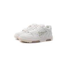 Кожаные кеды Out Of Office Off-White
