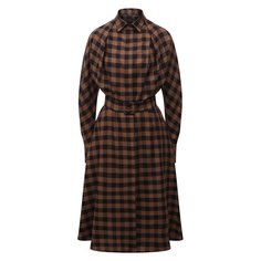 Платье из хлопка и шерсти Kiton