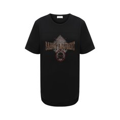 Хлопковая футболка Saint Laurent