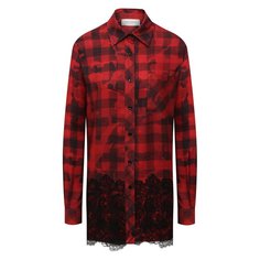Рубашка из вискозы и шерсти Ermanno Firenze