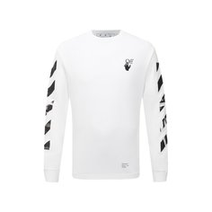 Хлопковый лонгслив Off-White