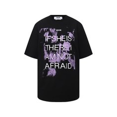 Хлопковая футболка MSGM