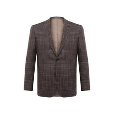 Пиджак из шерсти и шелка Corneliani