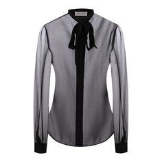Шелковая блузка Saint Laurent