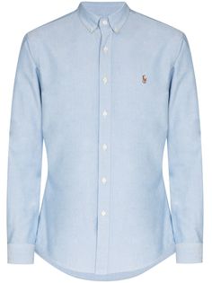 Polo Ralph Lauren рубашка оксфорд