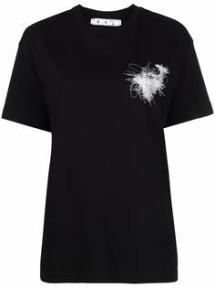 Off-White футболка с логотипом Arrows