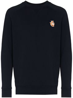 Maison Kitsuné толстовка All Right с нашивкой