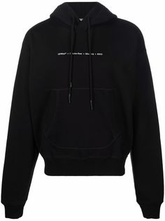 Off-White худи с логотипом