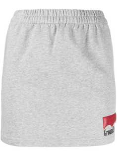 Ground Zero юбка мини с логотипом
