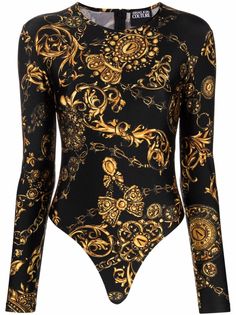 Versace Jeans Couture боди с принтом Baroque