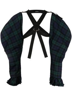 Comme Des Garçons Tricot топ с объемными рукавами