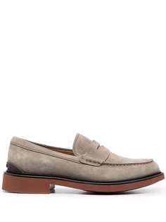 Tods пенни-лоферы на контрастной подошве Tod`S