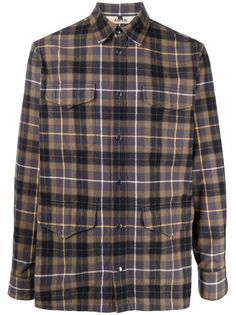 Aspesi клетчатая рубашка