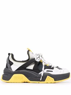 Versace Jeans Couture кроссовки со вставками