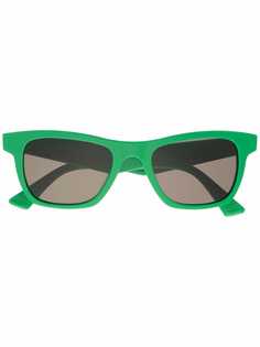 Bottega Veneta Eyewear солнцезащитные очки в квадратной оправе