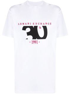 Armani Exchange футболка с логотипом