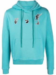 Off-White худи Florida Marlins из коллаборации с MLB